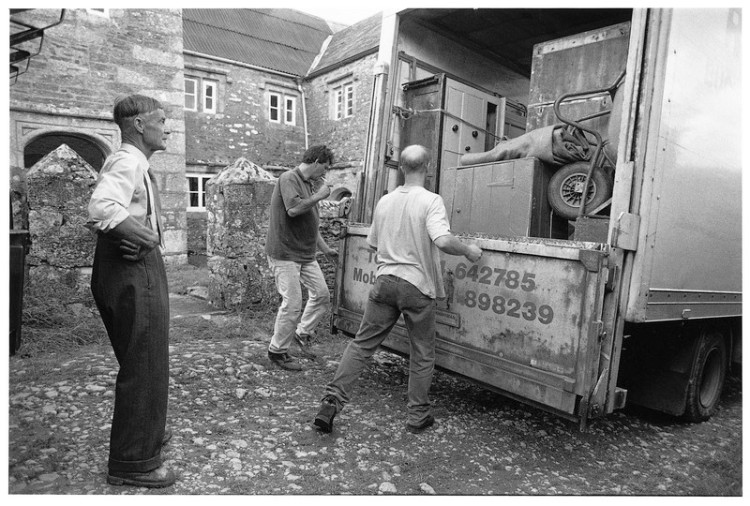 supervising the loading of the Removal Lorry.jpg